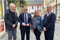 Bürgerinitiative „Unsere Altstadt“ trifft MdB Dr. Thorsten Rudolph