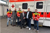 CDU-Landtagskandidat besucht DRK-Rettungswache auf der rechten Rheinseite