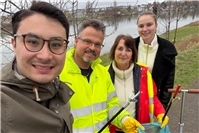 CDU-Ortsverband Moselweiß, Rauental, Goldgrube beim Dreck-Weg-Tag dabei