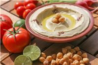 Cremiger Kichererbsen-Dip - Hummus einfach zubereiten