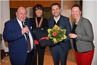 Das DRK Koblenz verabschiedet Präsident Leo Biewer