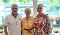 Der SV Walporzheim gratulierte