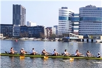Deutschlandachter gewinnt erstes Rennen beim Head of the River Amstel in Amsterdam