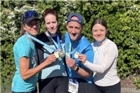 Die TGO in Düsseldorf beim Marathon am Start