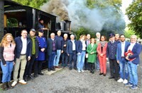 Drei Dampfloks krönten ein rauschendes Festwochenende