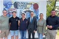 Einblicke in den Bundesbank Bunker in Cochem-Cond mit Kulturstaatssekretär Alt