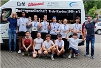 Erfolgreiche Nachwuchsruderer der Rudergesellschaft Treis-Karden bei Saarburger Regatta