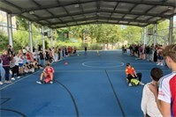 Erste SV-Olympiade am Gymnasium im Kannenbäckerland mit zahlreichen Spielen
