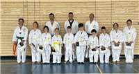 Erste Taekwondo- Kids Prüfung