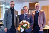 Erster Arbeitstag für Tobias Panne als neuer Erster Beigeordnete