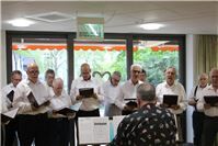 Erster Auftritt des Gesangsvereins im Seniorenzentrum sorgt für strahlende Gesichter