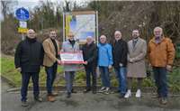 Erweiterung der Beschilderung am Startpunkt des Eifel-Camino