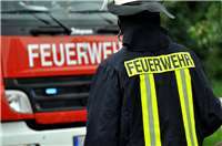 Explosion auf Balkon eines Mehrfamilienhauses