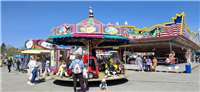 Feierliche Eröffnung der
Neuwieder Osterkirmes bei wolkenlosem Himmel