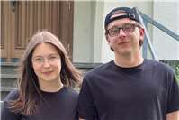 Fest am Gemeindehaus mit Musik, Umzug und Königspaar