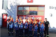 Feuerwehr-Nachwuchs probte den Ernstfall