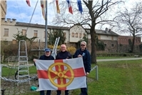 Flaggenparade in Lahnstein: Stille Eröffnung 