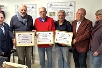 Förderverein Fort Asterstein ehrt erste Ehrenmitglieder zum Jubiläum