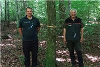 Förster Michael Fohl nach 34 Jahren im Forstrevier Hochpochten-Masburg in den Ruhestand verabschiede