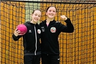 Frida Saxler und Emma Gerlach glänzen