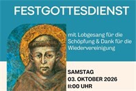Gedenken an den heiligen Franziskus in Bendorf-Sayn am 3. Oktober