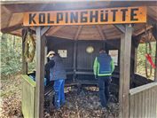 Gemeinsame Schutzhüttensäuberung