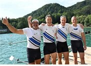 Goldmedaillen-Regen bei der 52. World Rowing Masters Regatta