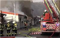 Großbrand in Adenau: Nachlöscharbeiten im Gange