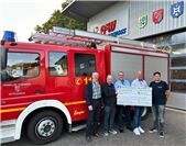 Großzügige Spende für
die Freiwillige Feuerwehr Vettelschoß