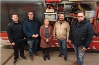 Grüne Stadtratsfraktion bei der Freiwilligen Feuerwehr Bad Neuenahr