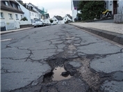 Heimatcheck: Schlaglöcher prägen die Friedrich-Ebert-Straße in Mayen