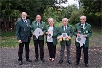 Irlicher St. Georg-Schützen kürten neuen Schützenkönig Heribert Malm