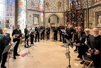 Jagdhornbläsergruppe Remagen gestaltet Heilige Messe in Ahrweiler musikalisch mit