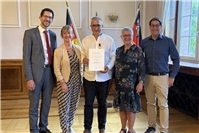 Jörg Huschet erhält Landesverdienstmedaille für Ehrenamt in Altstrimmig