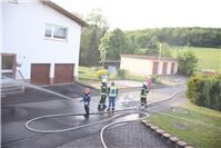 Jugendfeuerwehr probt den Ernstfall