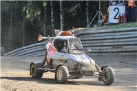 Junis Holzleitner überzeugt beim Autocross-Europameisterschaftslauf in Cunewalde