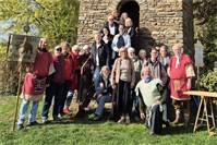 KFD Hennef-Rott besucht Turmfalken der Cohorte XXVI in Rheinbrohl