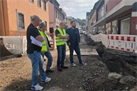 Kanalbauarbeiten liegen im Zeitplan