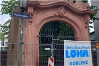 Kaum restauriert und im neuen Glanz ... schon wieder beschädigt