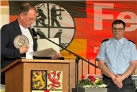 Kleiner Wappenteller der VG für Benjamin Klapperich