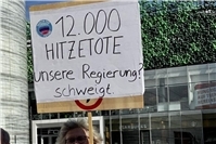 Klimakundgebung in Koblenz fordert effektiven Hitzeschutz und Klimaschutz