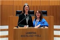 Kobern-Gondorfer Weinmajestäten
besuchten den Mainzer Landtag
