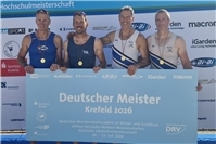 Koblenzer Masters-Ruderer feiern Meistertitel und Medaillen in Krefeld