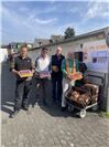 Kolping unterstützt Caritas -Tafel und Schöppchen-