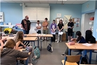 Kreativer Workshop mit Autor Wolfgang Süß an der Laacher-See-Schule