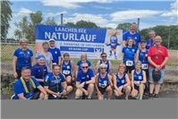 LG Laacher See größte Läufergruppe beim Landschaftslauf in Winden