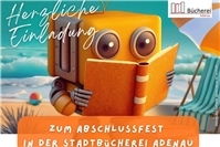 Lesesommer-Abschlussfest in der Stadtbücherei mit buntem Programm