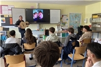 Lulo Reinhardt zu Gast an Realschule plus und FOS Untermosel mit Gedenkprojekt