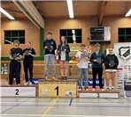 Mila Schlepp wird Südwestdeutsche Meisterin im Badminton