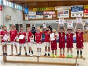 Mini-Handballer
beim Turnier in Urmitz
